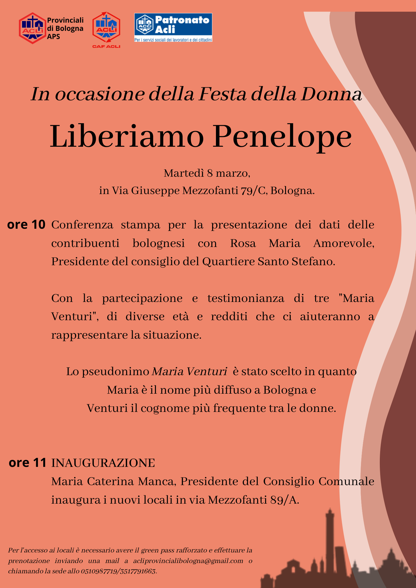 Inaugurazione 8 marzo_Acli Provinciali di Bologna